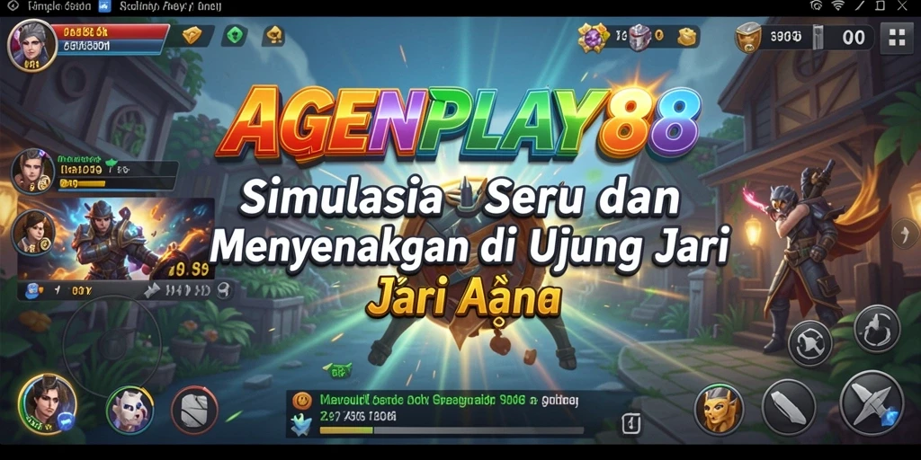Tangkapan layar utama AGENPLAY88 menampilkan gameplay yang imersif dalam simulasi.