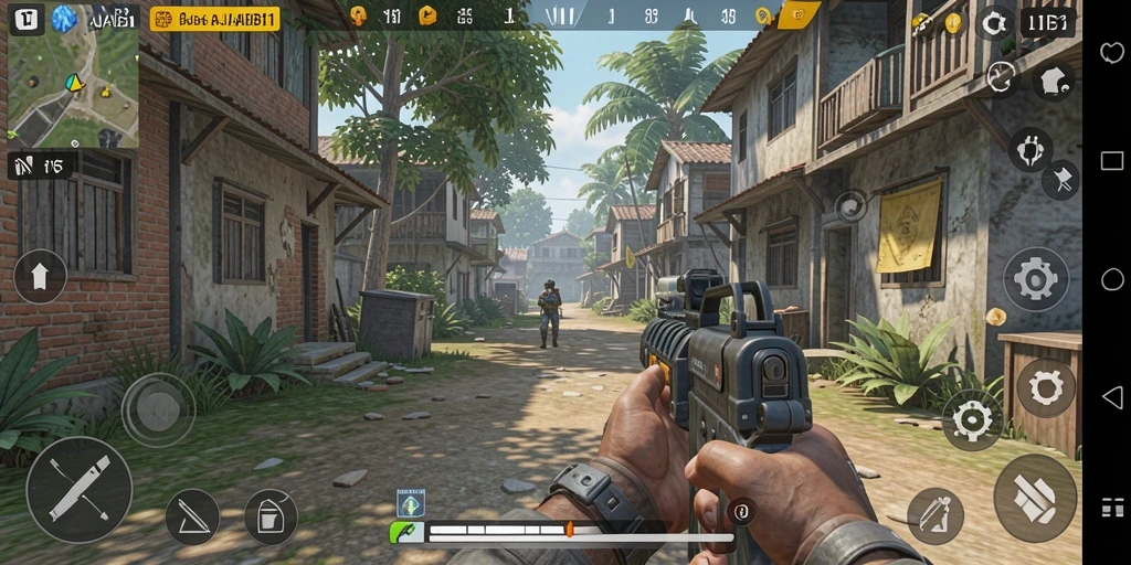 Tampilan gameplay seru dari AJAIB11 yang menegangkan.