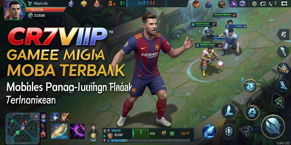 Screenshot aksi mendebarkan di gameplay CR7VIP dengan tim yang beraksi.