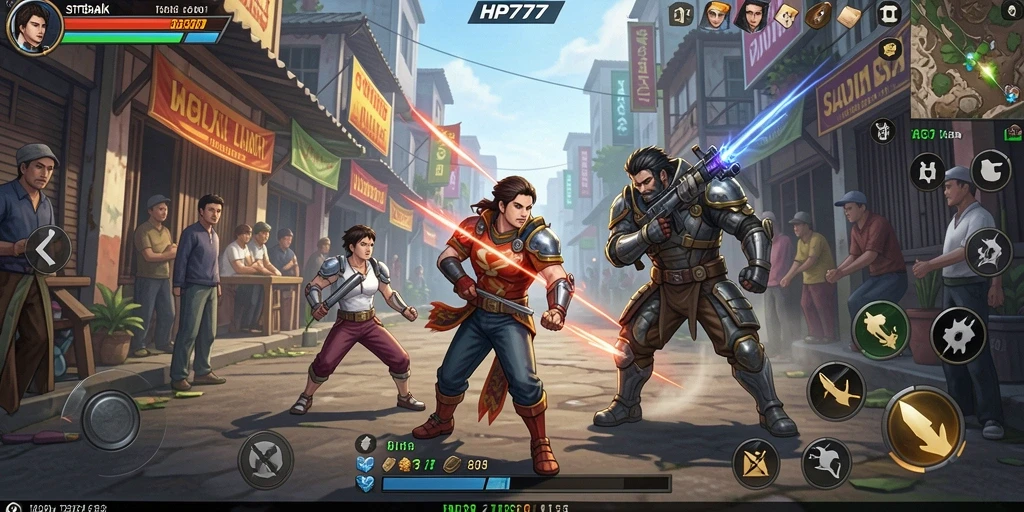 Tampilan gameplay HP777 yang seru dan strategis.
