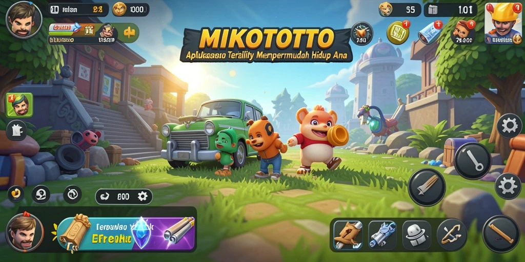 Tampilan utama MIKOTOTO yang rapi dan mudah dinavigasi dalam kategori Utility.