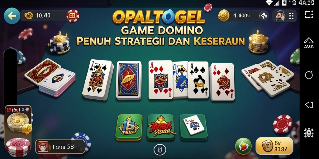 Tampilan gameplay seru dalam OPALTOGEL, penuh strategis dan aksi.