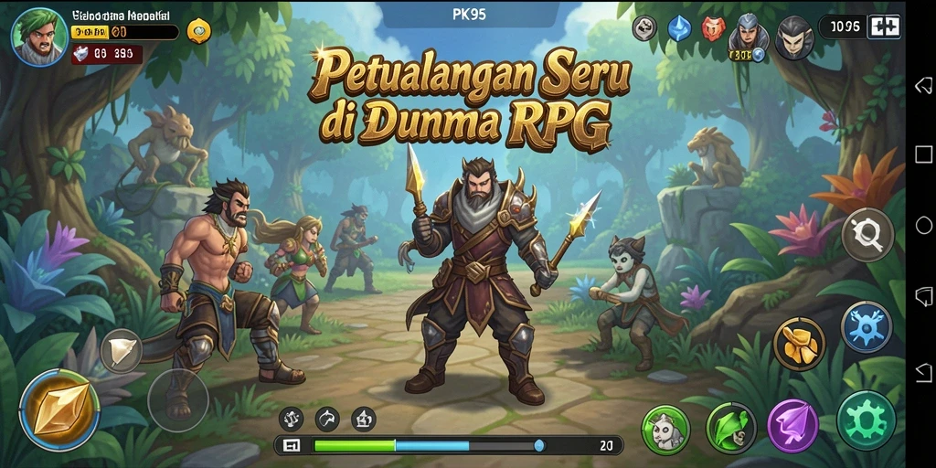 Tampilan gameplay PK95 yang menegangkan dan penuh aksi.