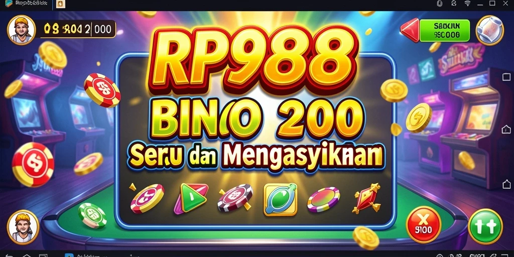 Tampilan gameplay Bingo RP888 yang menarik dan penuh warna.